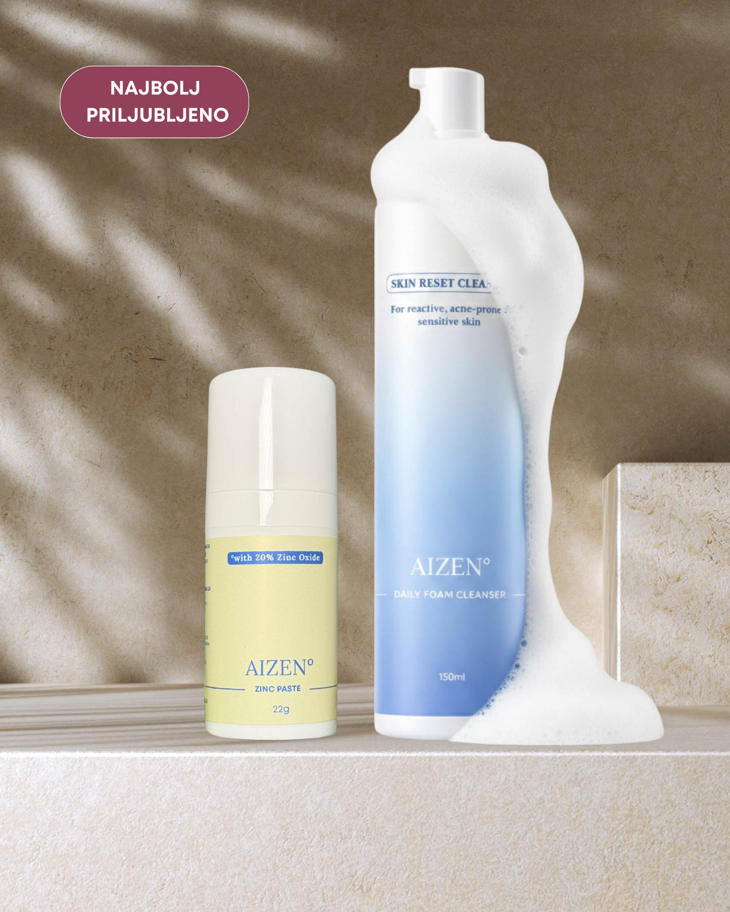 Duo za hitro zmanjšanje mozoljčkov, ogrcev