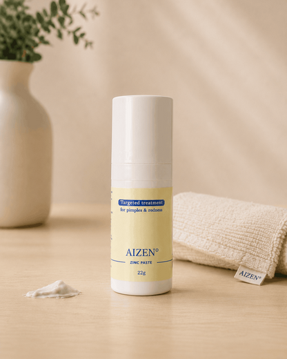 Aizen SOS SpotControl Zinc Paste 22g cinkova pasta za nego mozoljev in rdečice v embalaži