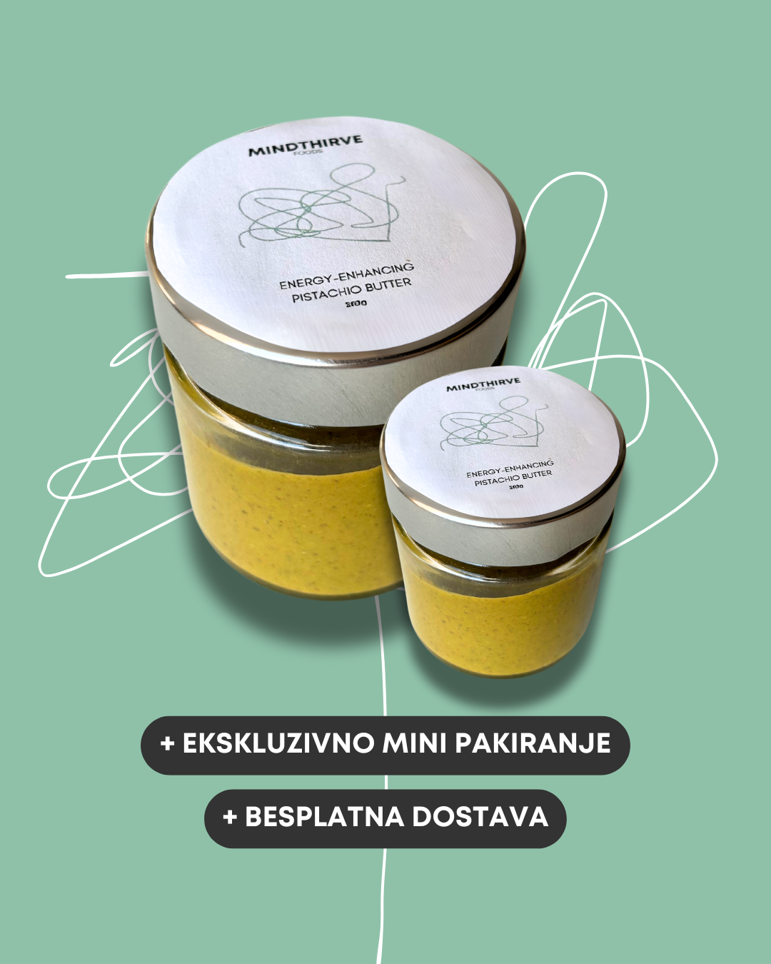 Energetski maslac od Pistacije + Mini