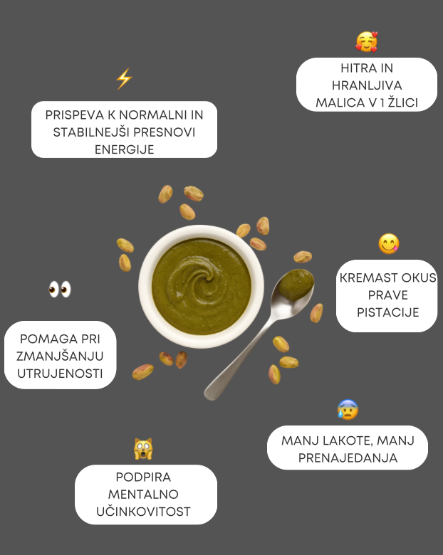 Maslac od pistacija Energy-Enhancing